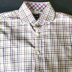 Neiman Marcus Plaid dress shirt